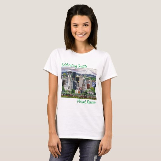 T-shirt Seattle Washington (Devant entier)