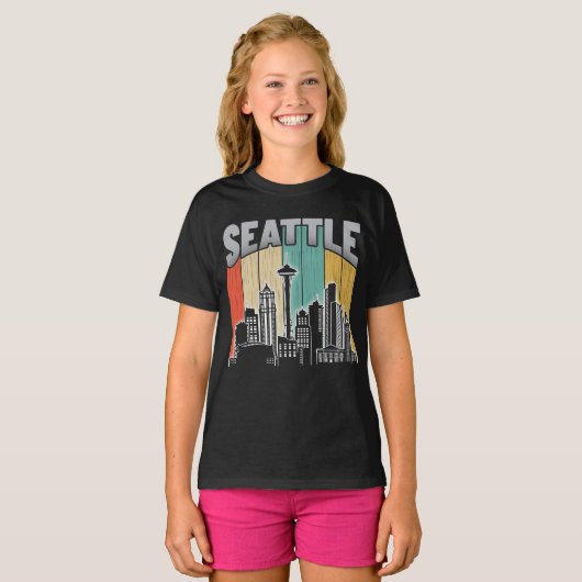 T-shirt Seattle Washington (Devant entier)