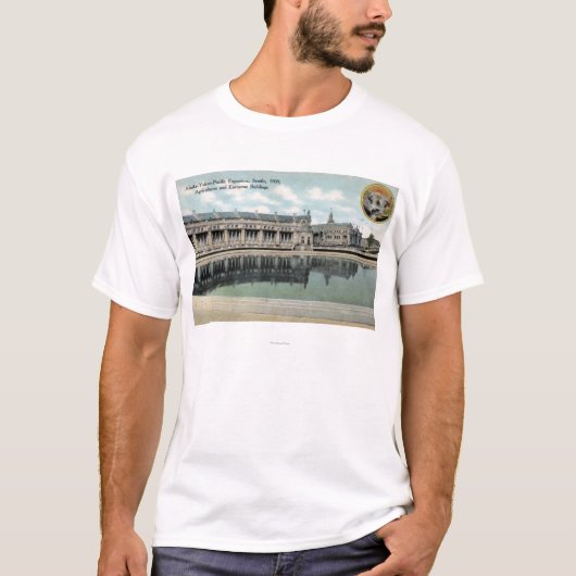 T-shirt Seattle, Washington (Devant)
