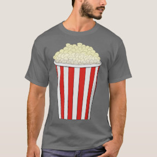 T-shirt Seau plein de pop-corn