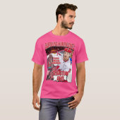 T-shirt Sebastian Aho Hockey Art Ouragans 1 (Devant entier)