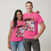 T-shirt Sebastian Aho Hockey Art Ouragans 1 (Unisexe)