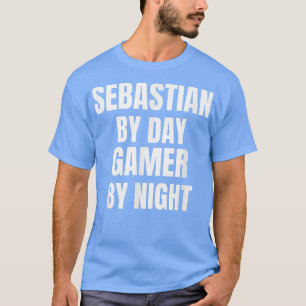 T-shirt Sebastian Par Joueur De Jour Par Nuit