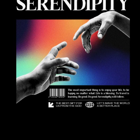 T-shirt "Sebendipity : Embrace Life's Journey"