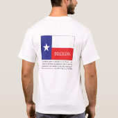 T-shirt Secession du Texas (Dos)