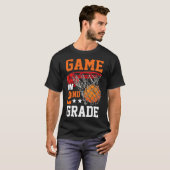 T-shirt Second Grade Game On Sketll Ck To School 2nd Grade (Devant entier)