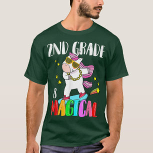 T-shirt Second Grade is Magical Back To School 2nd Grade U