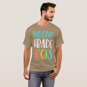 T-shirt Second grade rocksee family (Devant entier)