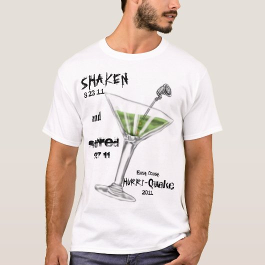 T-shirt Secoué et remué (Devant)