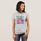 T-shirt Secoue Ton Fond De Coton (Devant entier)