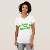 T-shirt Secouez vos shamrocks ! (Devant entier)