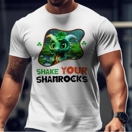 T-shirt Secouez vos Shamrocks - Leprechaun's Hide and Seek
