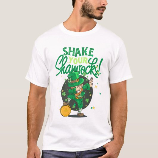 T-shirt Secouez votre trèfle (Devant)