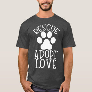 T-shirt Secourir Adopter un cadeau d'amour pour maman Chie