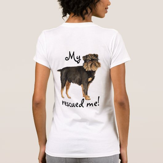 T-shirt Secourir Bruxelles Griffon (Dos)