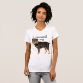 T-shirt Secourir Bruxelles Griffon (Devant entier)