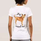 T-shirt Secourir Canaan Dog (Dos)