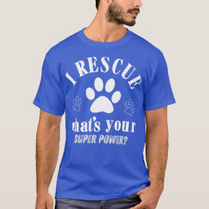 T-shirt Secourir Chien Papa Mens