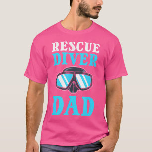 T-shirt Secourir Diver Papa Secourir Plongée