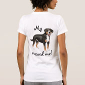 T-shirt Secourir Entlebucher Mountain Dog (Dos)