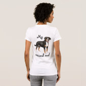 T-shirt Secourir Entlebucher Mountain Dog (Dos entier)