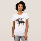 T-shirt Secourir Entlebucher Mountain Dog (Devant entier)