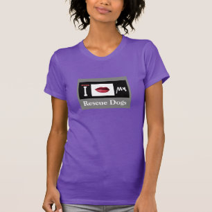 T-shirt "Secourir les chiens Vêtements de mode"