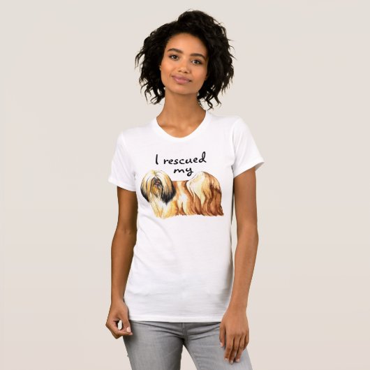 T-shirt Secourir Lhasa Apso (Devant entier)