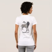 T-shirt Secourir Mastino (Dos entier)
