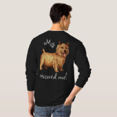 T-shirt Secourir Norwich Terrier (Dos entier)