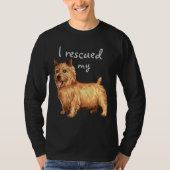 T-shirt Secourir Norwich Terrier (Devant)