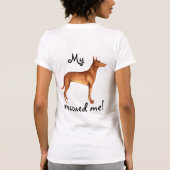 T-shirt Secourir Pharaon Hound (Dos)