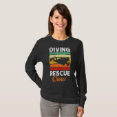 T-shirt Secourir Plongée Plongée Secourt Crew Scuba (Devant entier)