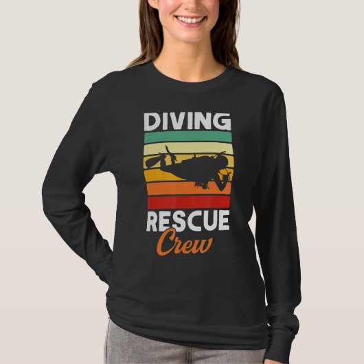 T-shirt Secourir Plongée Plongée Secourt Crew Scuba (Devant)
