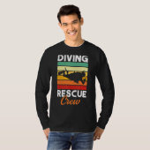 T-shirt Secourir Plongée Plongée Secourt Crew Scuba (Devant entier)