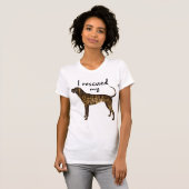 T-shirt Secourir Plott Hound (Devant entier)