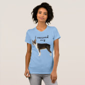 T-shirt Secourt Boston Terrier (Devant entier)