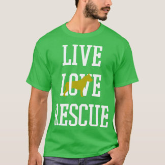 T-shirt Secourt de chien Adoption de chien