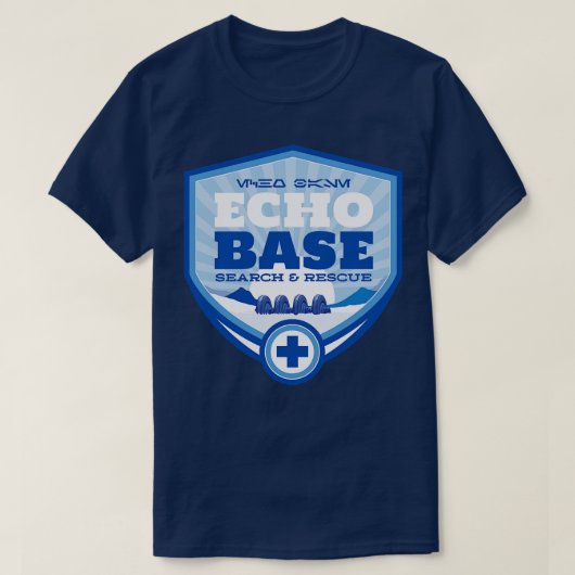 T-shirt Secourt de recherche Echo Base (Design devant)