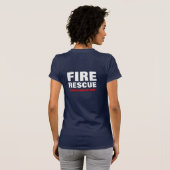 T-SHIRT SECOURT FEU (Dos entier)