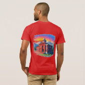 T-shirt Secourt incendie (Dos entier)