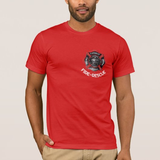 T-shirt Secourt incendie (Devant)