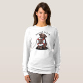 T-shirt Secourt laboratoire de chocolat (Devant entier)