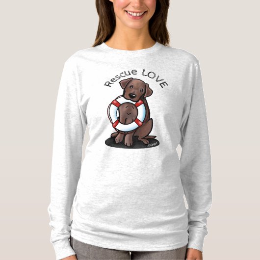 T-shirt Secourt laboratoire de chocolat (Devant)
