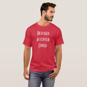T-shirt secouru accepté (Devant entier)