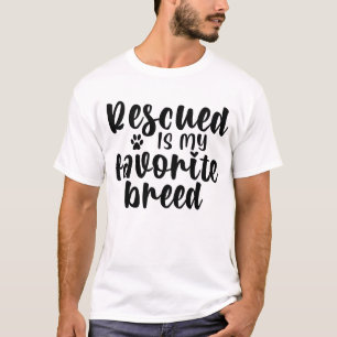 T-shirt Secouru est ma race préférée