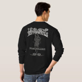 T-shirt Secousse de Bootie, conception blanche (Dos entier)