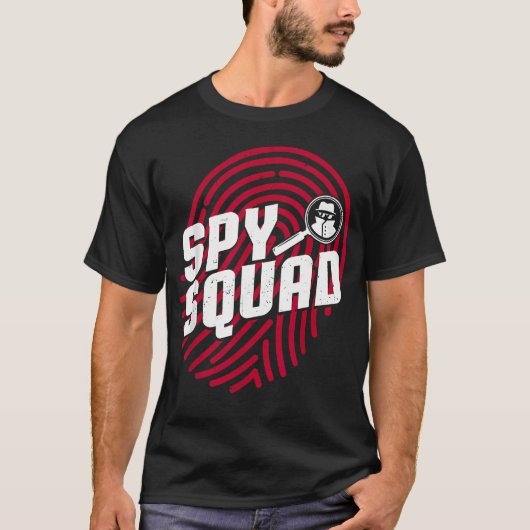T-shirt Secret d'espion drôle (Devant)