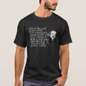T-shirt SECRET OF LIFE ENTIÈREMENT ENGAGÉ ALAN WATTS T Shi (Devant)