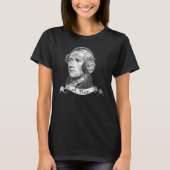 T-shirt Secrétaire Alexander Hamilton Un casque de jambon (Devant)